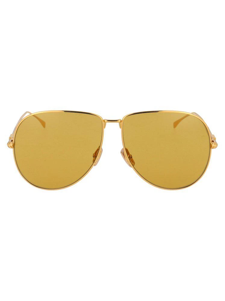 商品Fendi|Fendi Eyewear Aviator Frame Sunglasses,价格¥2348,第1张图片