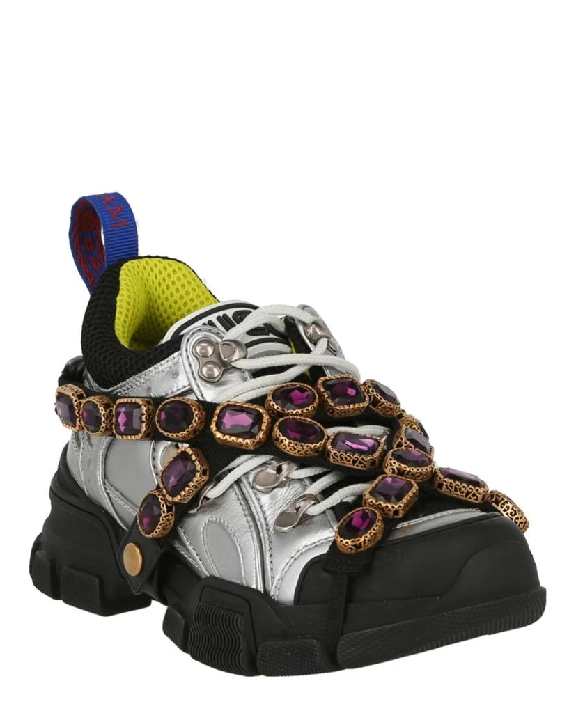 商品Gucci|Flashtrek Chunky Leather Sneakers,价格¥3373,第1张图片