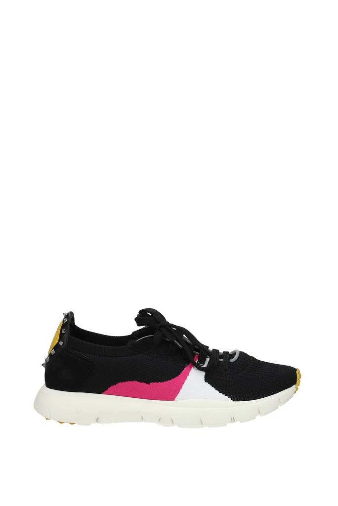 商品Valentino|Sneakers Fabric Black,价格¥2157,第1张图片