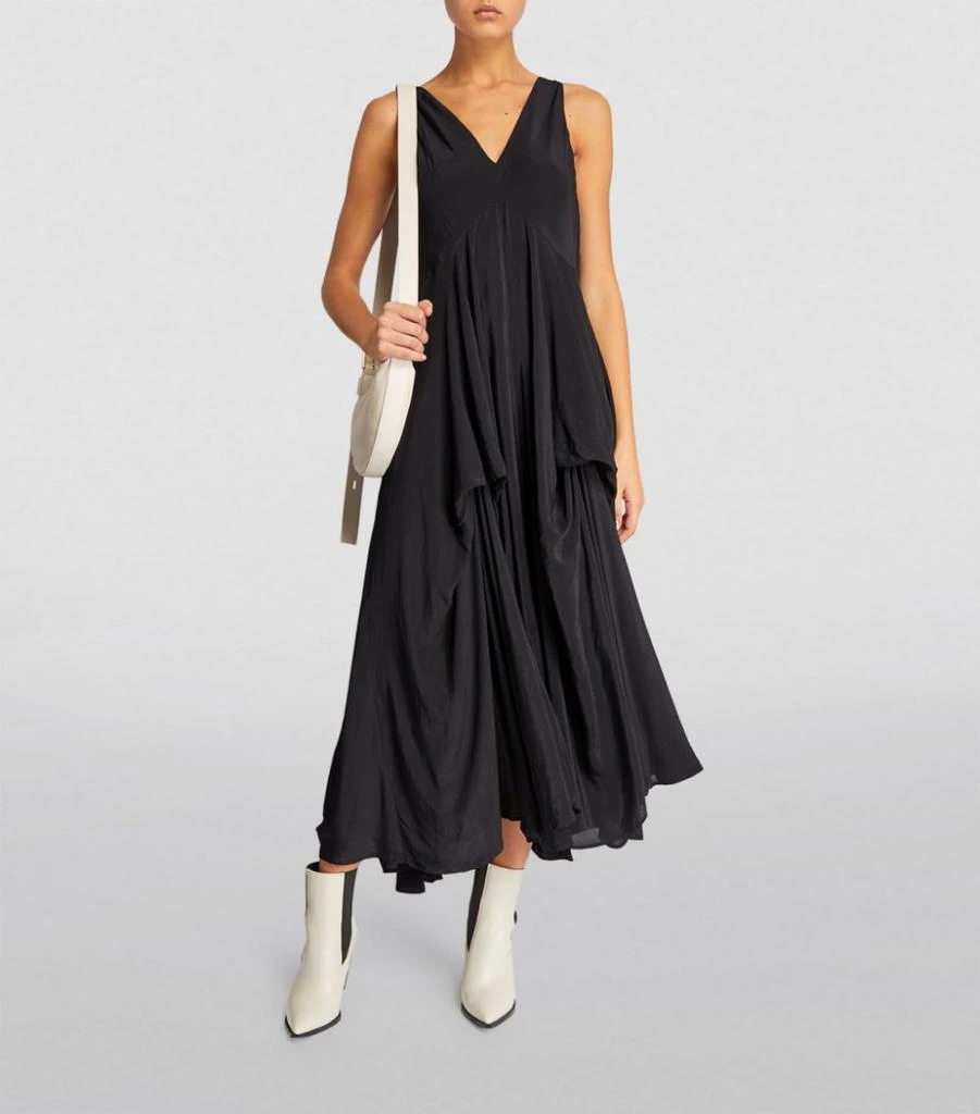 商品ALL SAINTS|Layered Dasha Midi Dress,价格¥1054,第2张图片详细描述