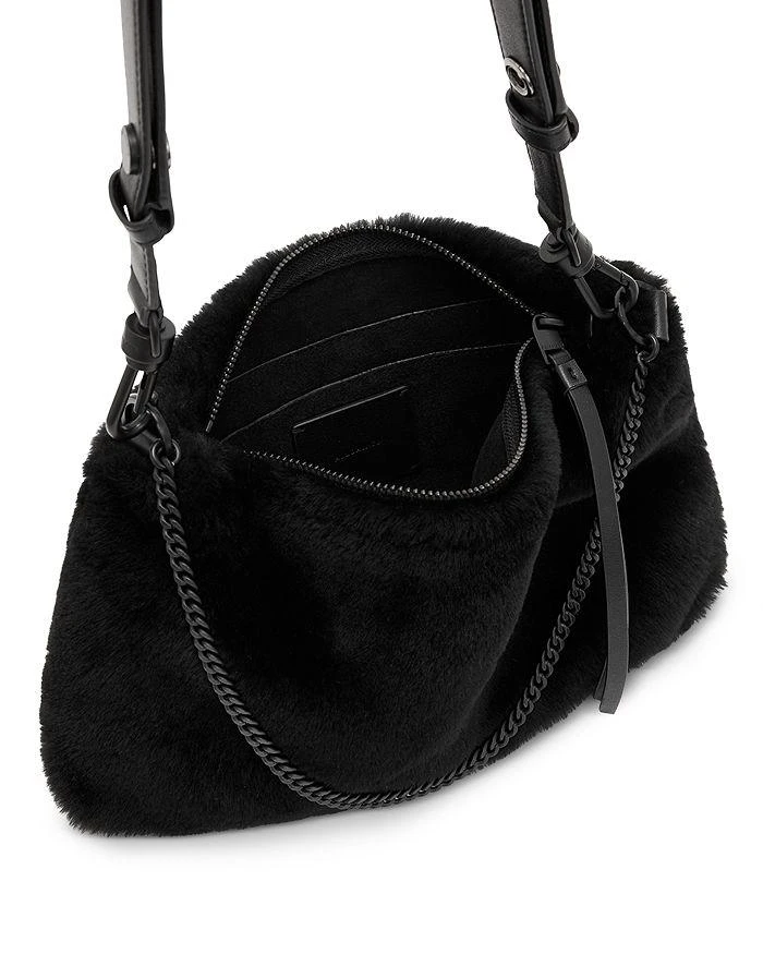 商品ALL SAINTS|Eve Small Shearling Crossbody,价格¥1828,第3张图片详细描述