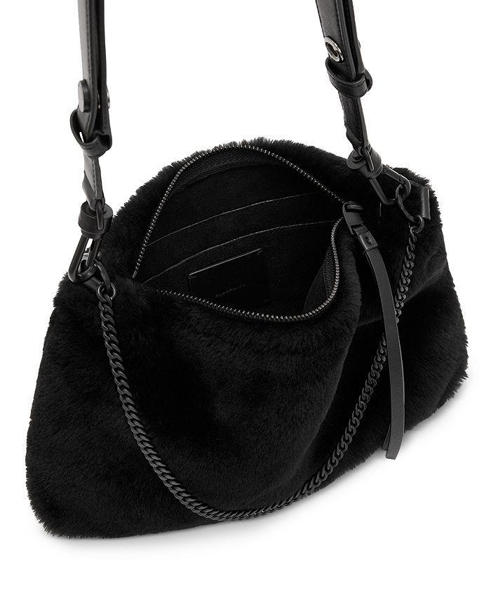 商品ALL SAINTS|Eve Small Shearling Crossbody,价格¥2601,第5张图片详细描述