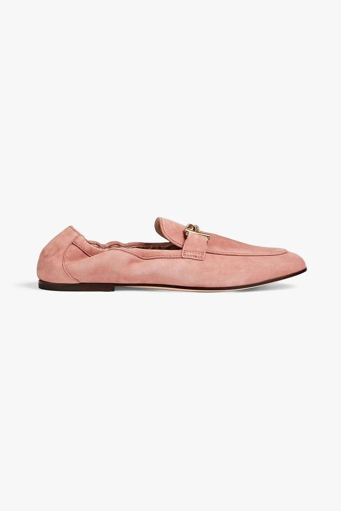 商品Tod's|Double T suede loafers,价格¥1118,第1张图片