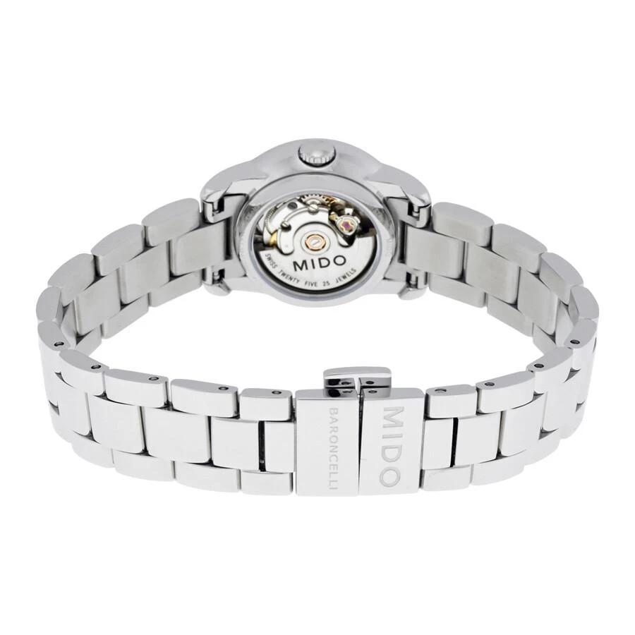 商品MIDO|美度 Baroncelli III 珍珠贝母表盘女士机械手表 M010.007.11.111.00,价格¥2305,第3张图片详细描述
