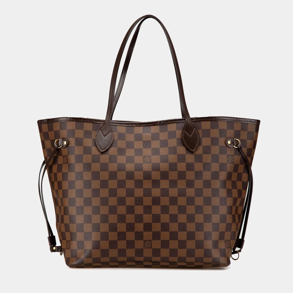 商品[二手商品] Louis Vuitton|Louis Vuitton Brown Damier Ebene Neverfull MM Bag,价格¥13893,第1张图片