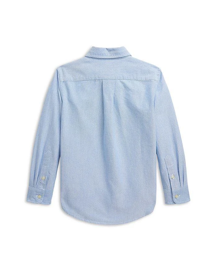 商品Ralph Lauren|Boys' Polo Bear Cotton Oxford Shirt - Little Kid,价格¥267,第2张图片详细描述