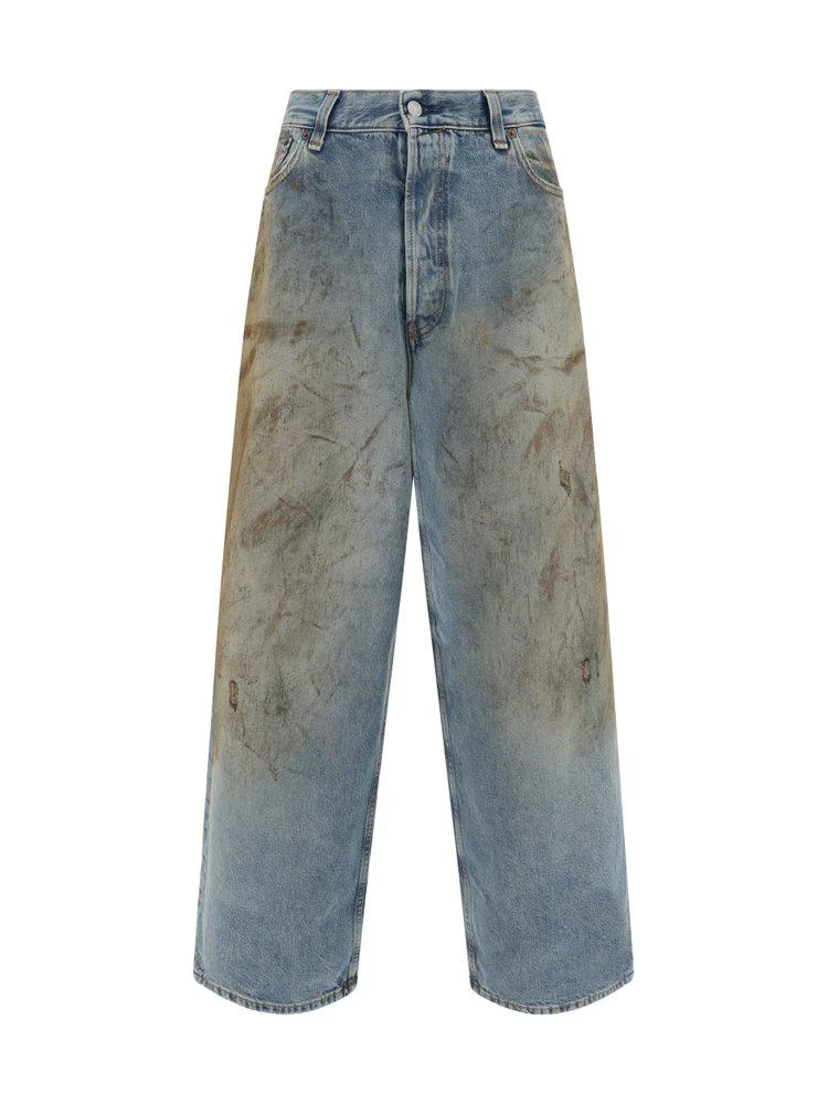 商品Acne Studios|Acne Studios Logo Patch Baggy Fit Jeans,价格¥3769,第1张图片