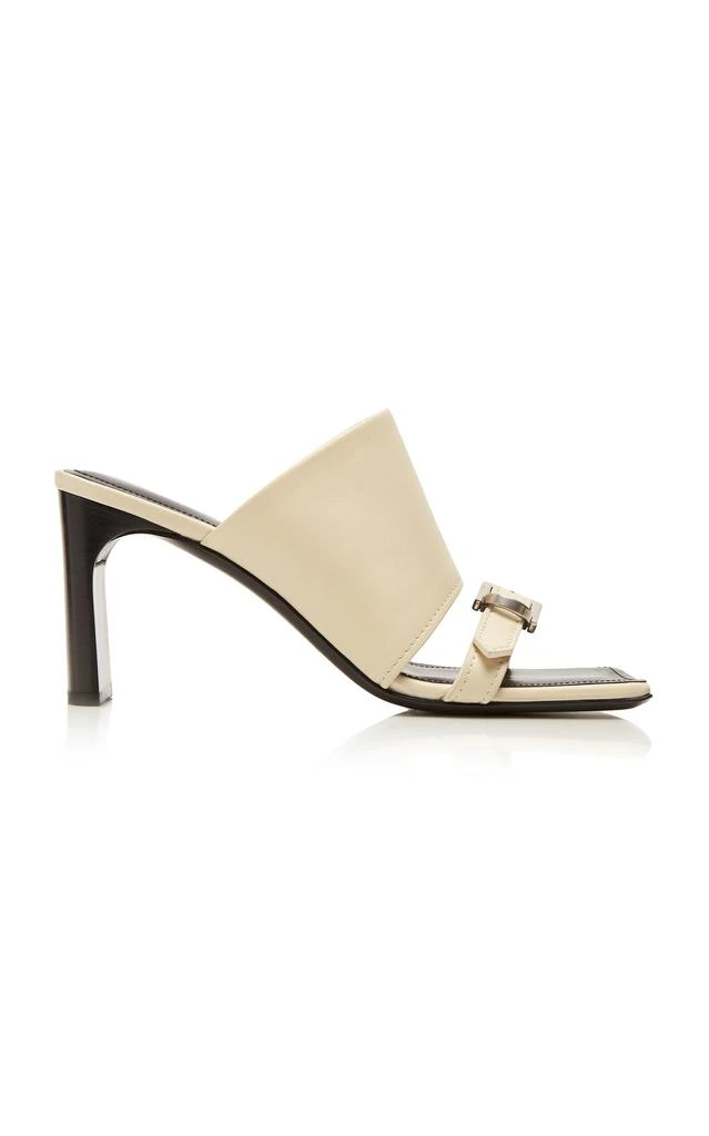 商品Balenciaga|Balenciaga - Bel Air Leather Sandals - Neutral - IT 38 - Moda Operandi,价格¥8686,第1张图片