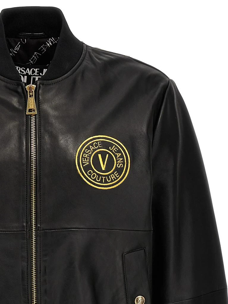 商品Versace|Leather Jacket,价格¥4435,第3张图片详细描述