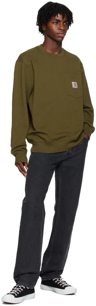 商品Carhartt WIP|Green Pocket Sweatshirt,价格¥501,第4张图片详细描述