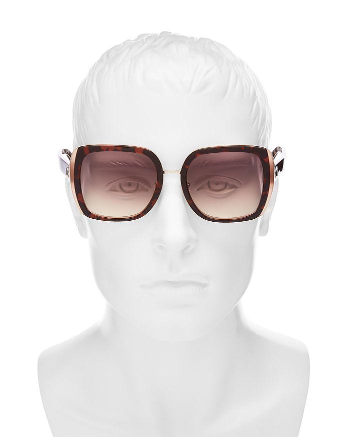 Kimber Square Sunglasses, 56mm商品第3张图片规格展示