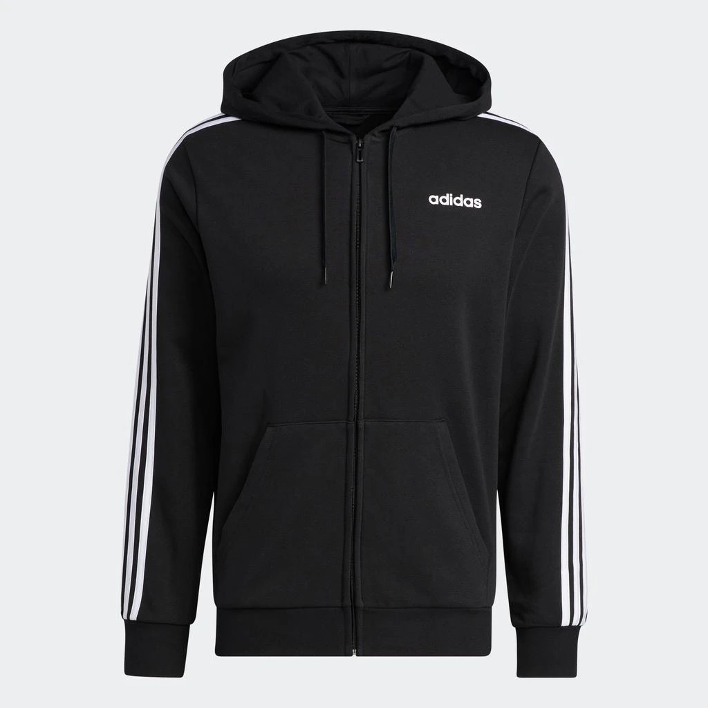 商品Adidas|Men's adidas Essentials 3-Stripes Fleece Hoodie,价格¥186,第1张图片