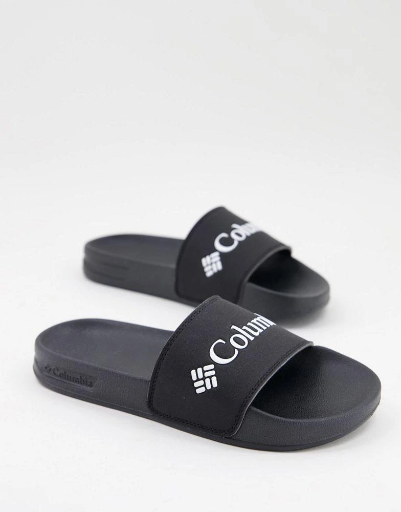 商品Columbia|Columbia Hood River sliders in black,价格¥215,第1张图片