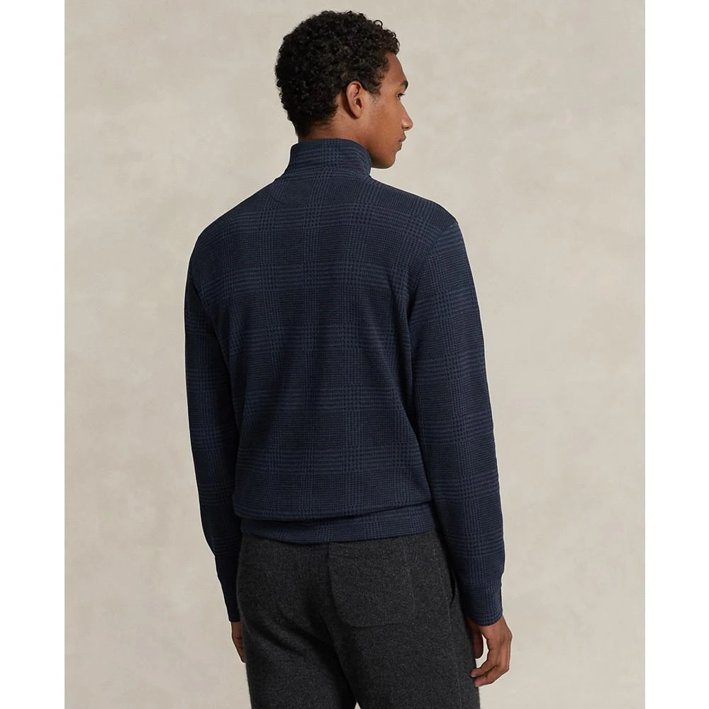 商品Ralph Lauren|Men's Printed Double-Knit Quarter-Zip Pullover,价格¥523,第2张图片详细描述
