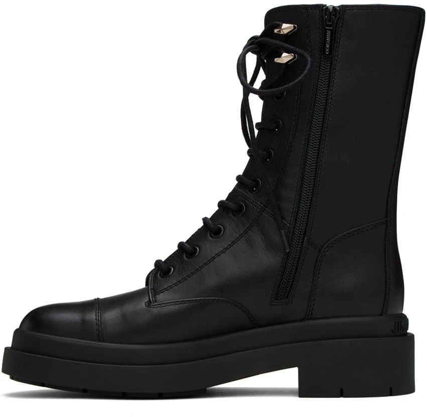 商品Jimmy Choo|Black Diamond Nari Flat Boots,价格¥6906,第3张图片详细描述