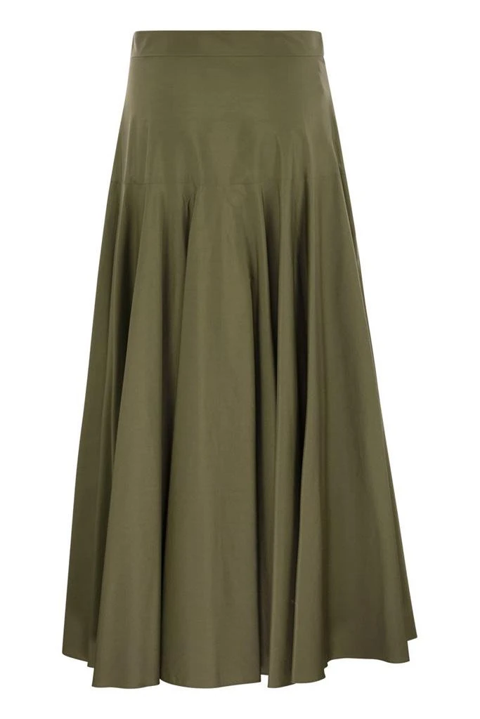 商品Max Mara|OXIRIA - COTTON FULL SKIRT,价格¥1822,第2张图片详细描述