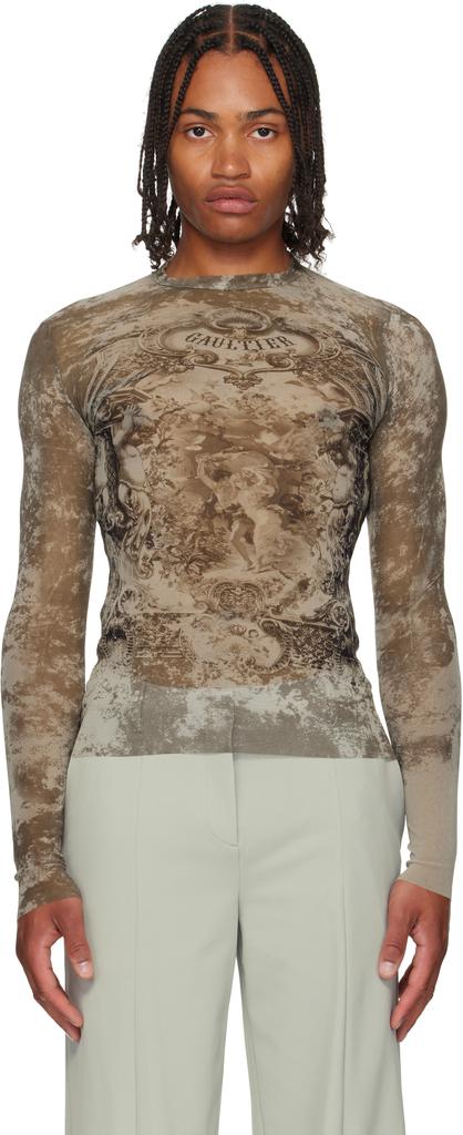 Top beige "The Médaillon" image 2