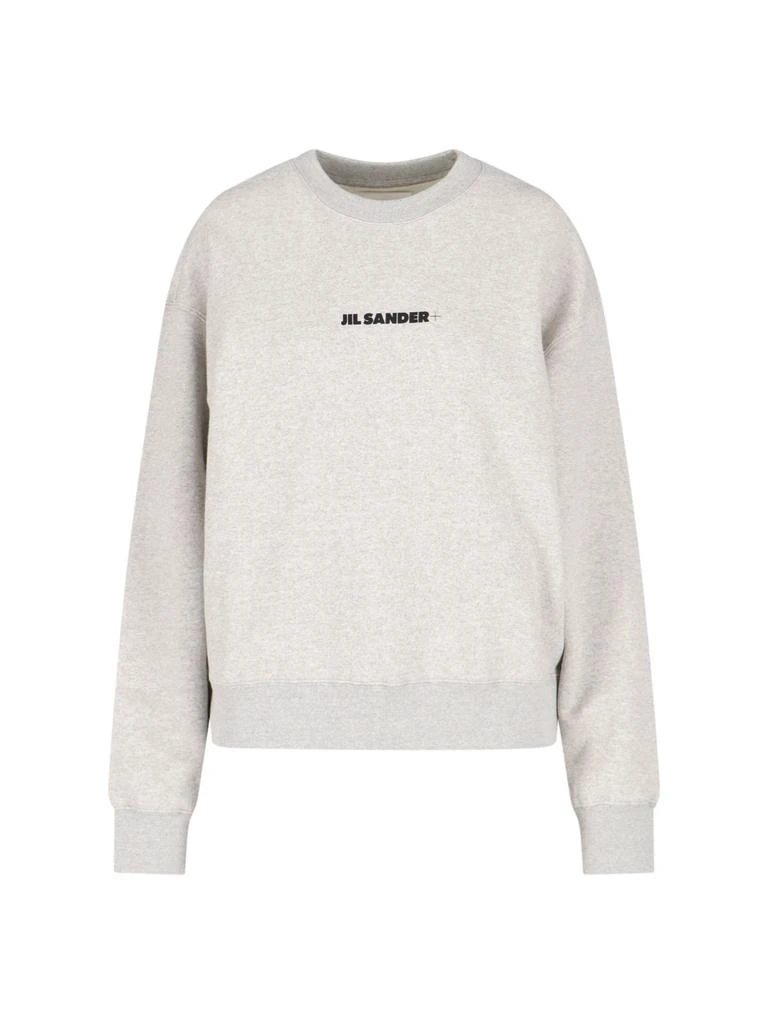 商品Jil Sander|Jil Sander+ Logo Printed Crewneck Sweatshirt,价格¥3353,第1张图片