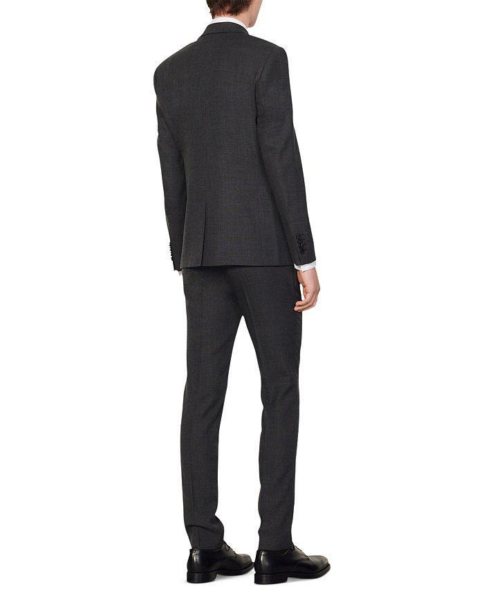 商品Sandro|Legacy Gray Suit Jacket,价格¥4396,第5张图片详细描述