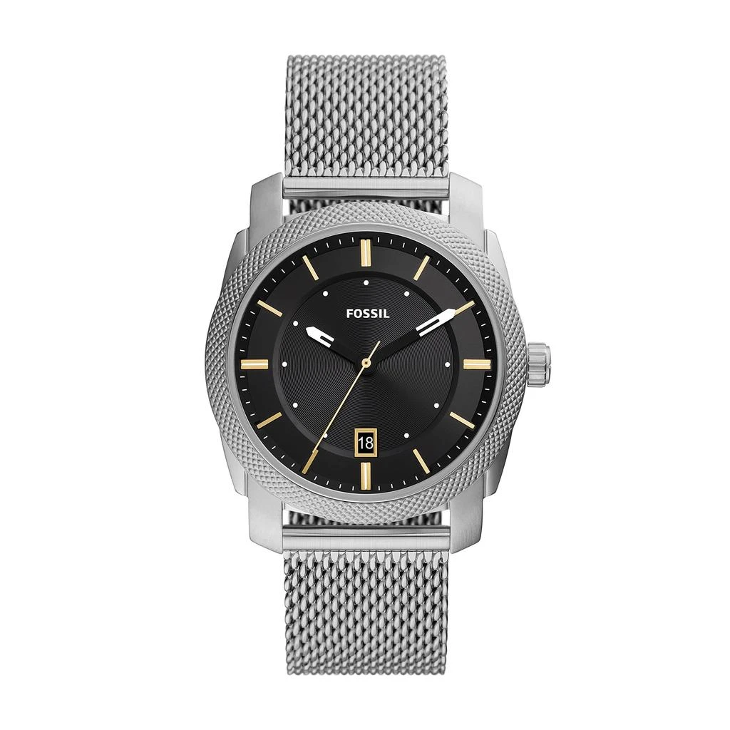 商品Fossil|22 mm - Machine Three Hand Date Stainless Steel Watch - FS5883,价格¥1160,第1张图片