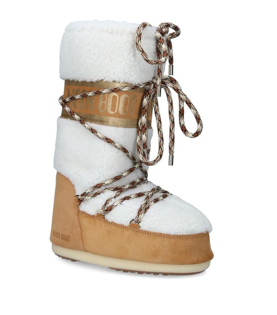 商品Moon Boot|Shearling Icon Boots,价格¥4544,第1张图片