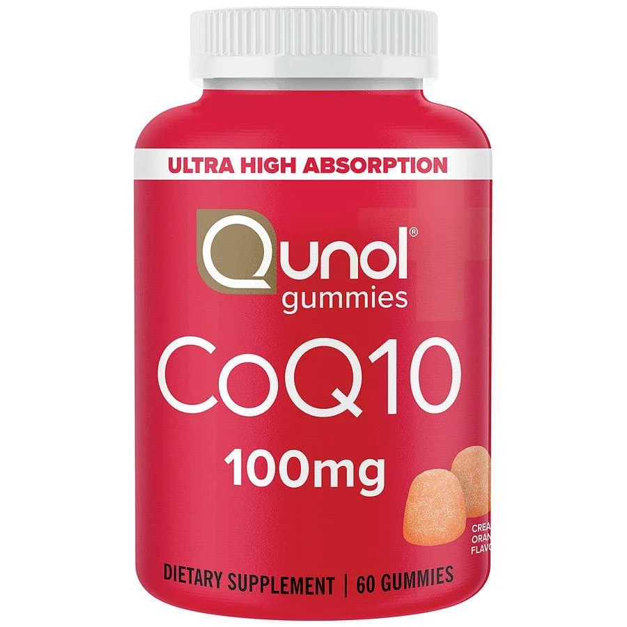 商品Qunol|CoQ10 100mg Ultra High Absorption Gummies,价格¥219,第1张图片详细描述