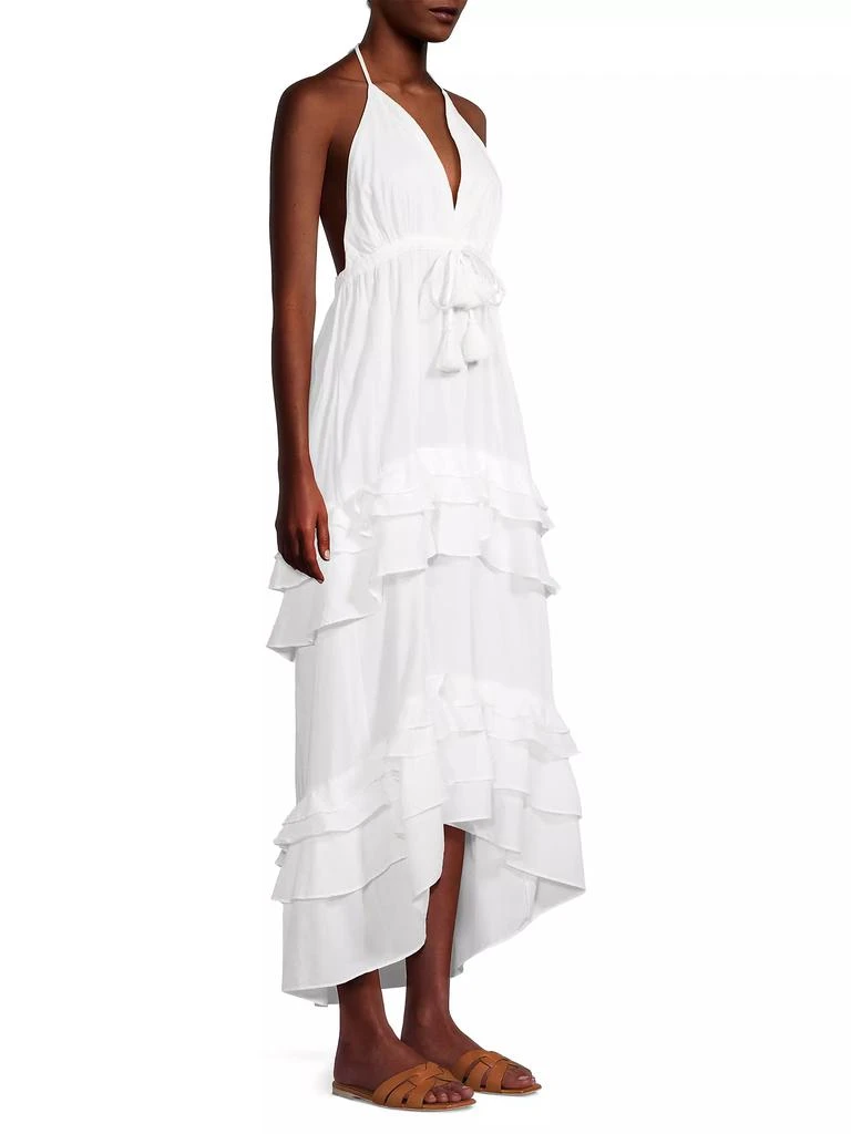 商品Milly|Odalia Ruffled Cotton Maxi Dress,价格¥1050,第4张图片详细描述