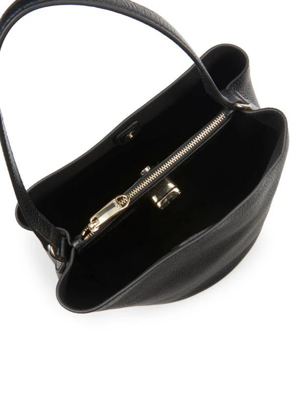 商品Furla|Danae Logo Leather Bucket Bag,价格¥1839,第3张图片详细描述