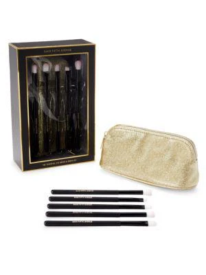 Saks Fifth Avenue The Essential 5-Piece Eye Brush Set from Saks OFF 5TH