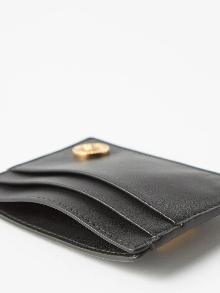 商品Versace|Medusa-medallion clipped leather cardholder,价格¥1903,第2张图片详细描述