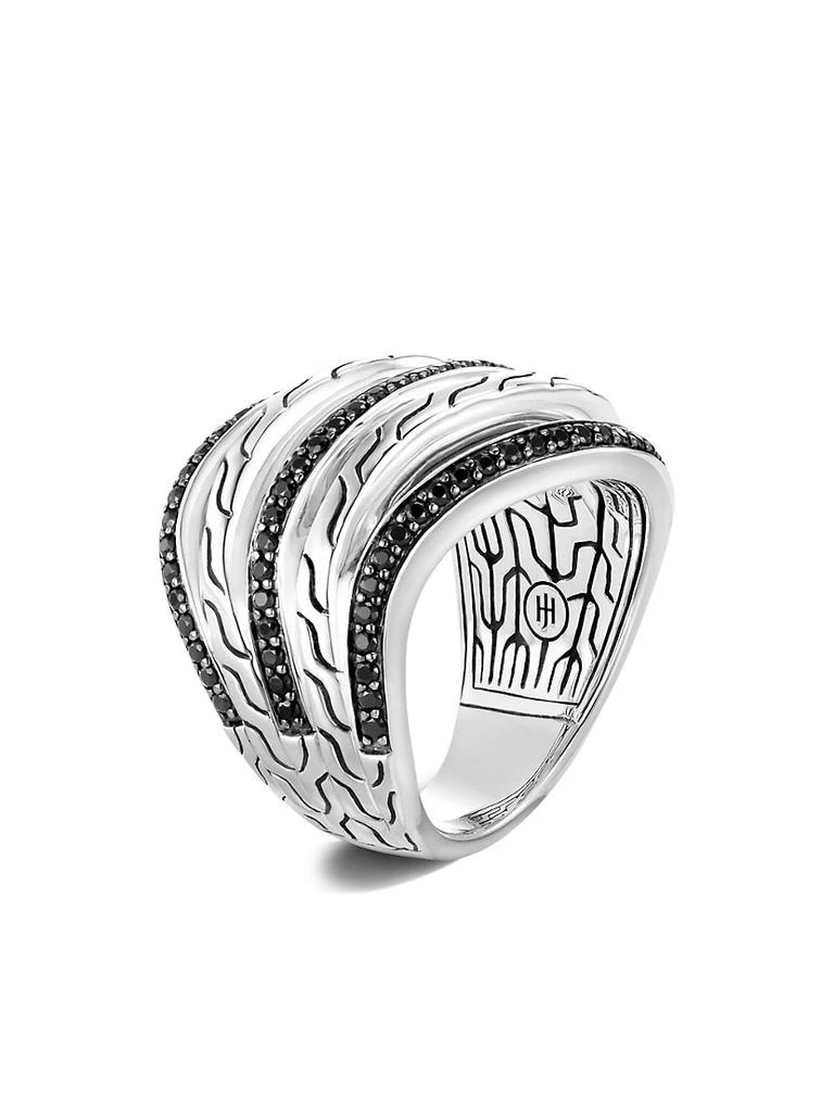 商品John Hardy|Classic Chain Sterling Silver, Sapphire & Spinel Ring,价格¥6370,第1张图片