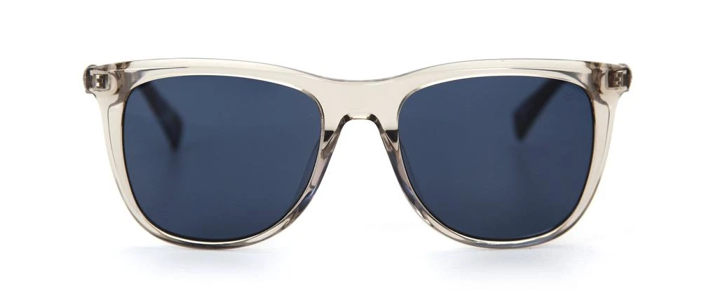 商品John Varvatos|John Varvatos V544 Clear Square Sunglasses,价格¥482,第1张图片