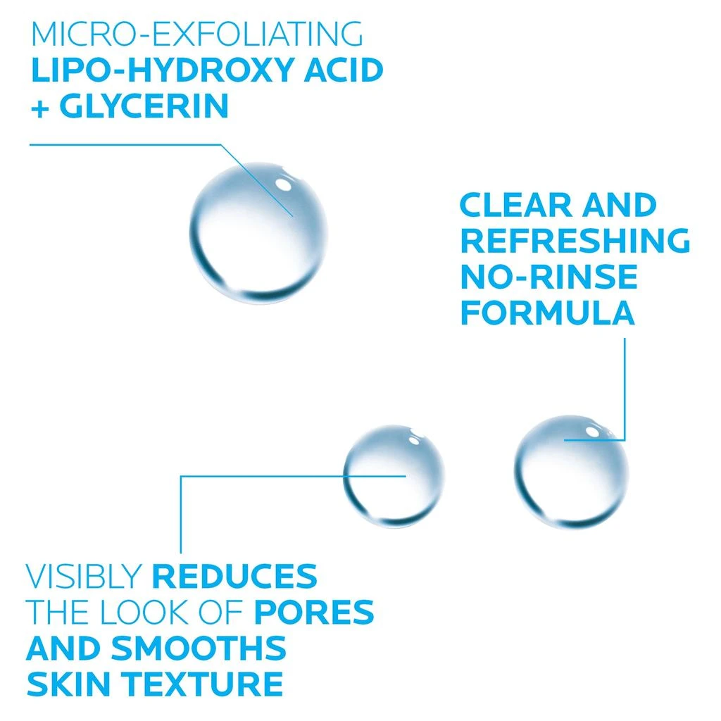 商品La Roche Posay|La Roche-Posay Effaclar Toner Astringent Lotion Micro-Exfoliant,价格¥215,第4张图片详细描述