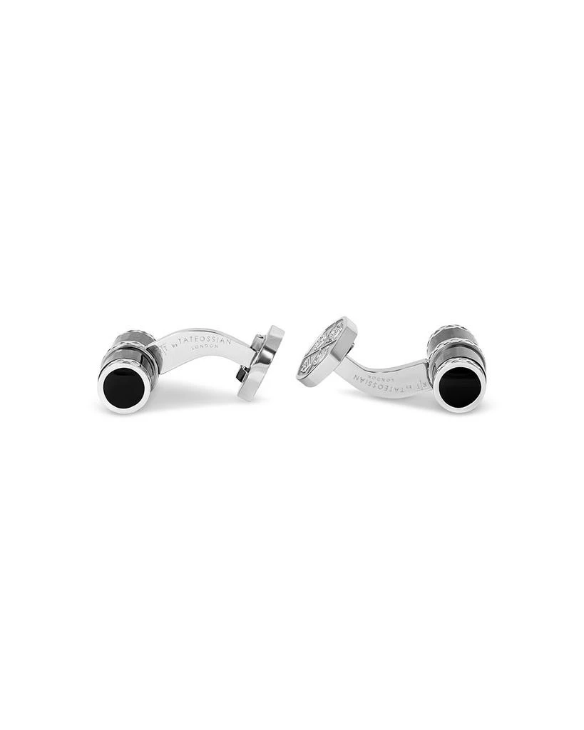 Carbon Regalia Cylinder Cufflinks 商品