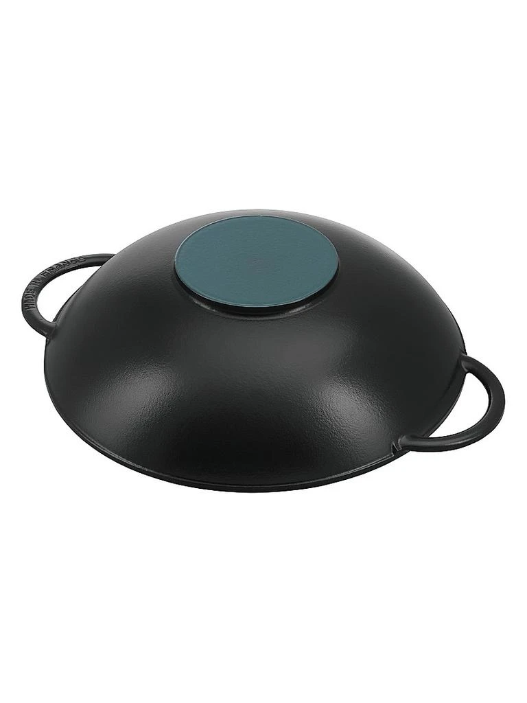 商品Staub|Cast Iron 6-Quart Wok,价格¥2723,第2张图片详细描述