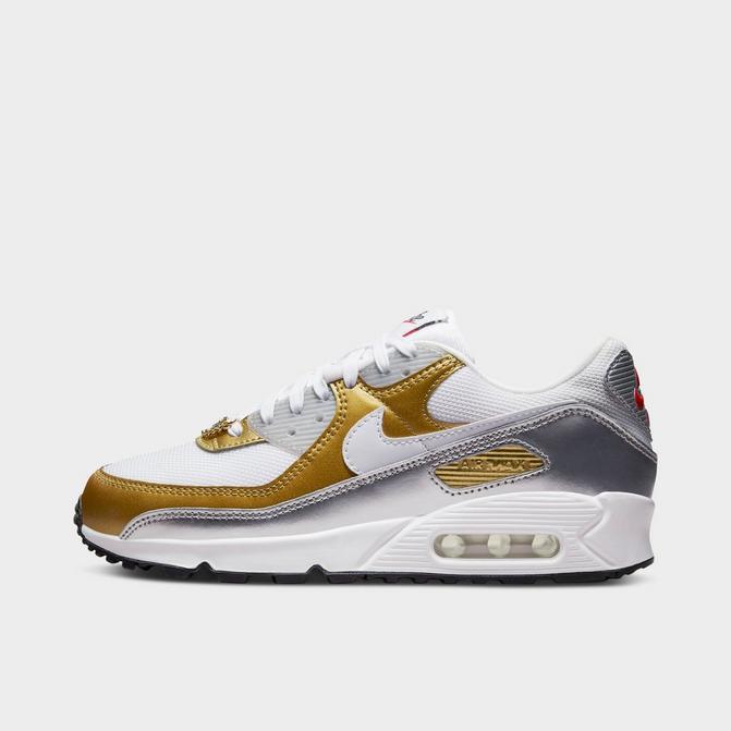 Women's Nike Air Max 90 SE Metallic Casual Shoes商品第1张图片规格展示