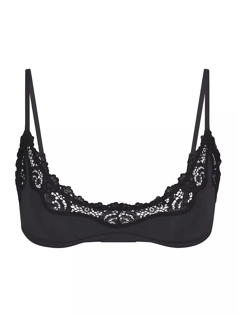 商品SKIMS|Fits Everybody Lace Scoop Bralette,价格¥291,第1张图片