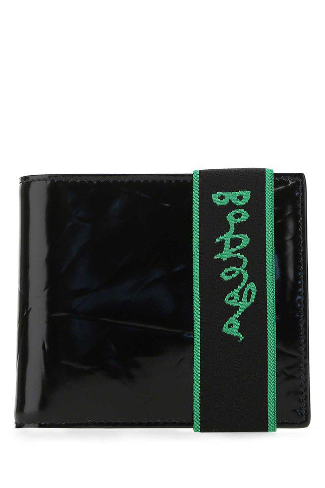 Bottega Veneta Elastic Logo Band Bi-Fold Wallet商品第1张图片规格展示