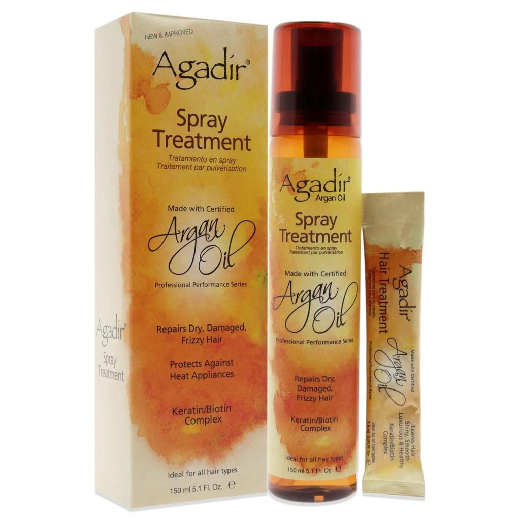 商品Agadir|Argan Oil Spray Treatment by Agadir for Unisex - 5.1 oz Treatment,价格¥168,第2张图片详细描述