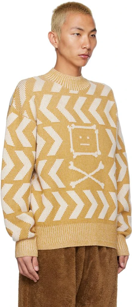 商品Acne Studios|Yellow Crewneck Sweater,价格¥1230,第2张图片详细描述