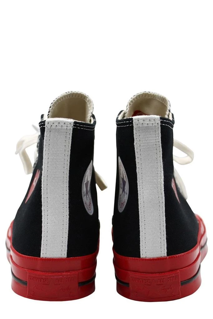 商品Converse|Converse X Comme des Garçons Play Chuck 70 High-Top Sneakers,价格¥1081,第3张图片详细描述