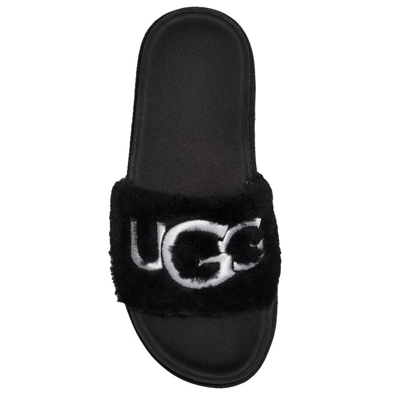 商品UGG|UGG Laton Fur Slide - Women's,价格¥446,第4张图片详细描述