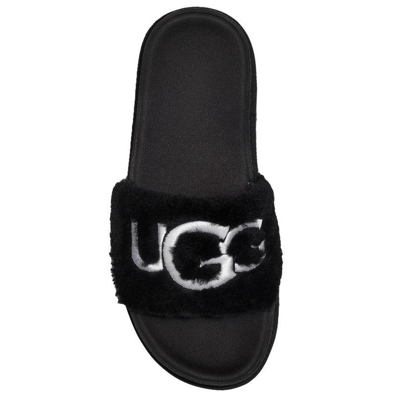 商品UGG|UGG Laton Fur Slide - Women's,价格¥430,第6张图片详细描述
