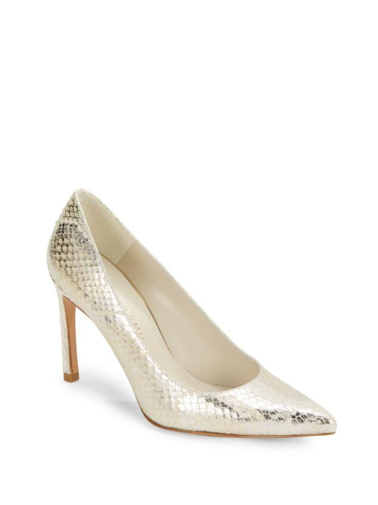 Leather Point Toe Pumps 商品