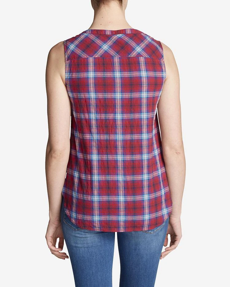 商品Eddie Bauer|Women&#39;s Packable Sleeveless Shirt,价格¥179,第4张图片详细描述