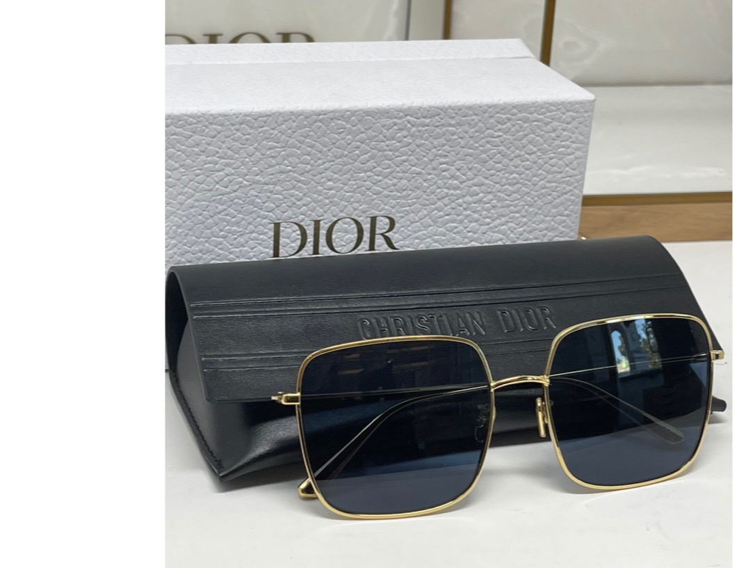 商品Dior|Dior经典明星同款Stellaire1蓝方太阳镜,价格¥2288,第6张图片详细描述