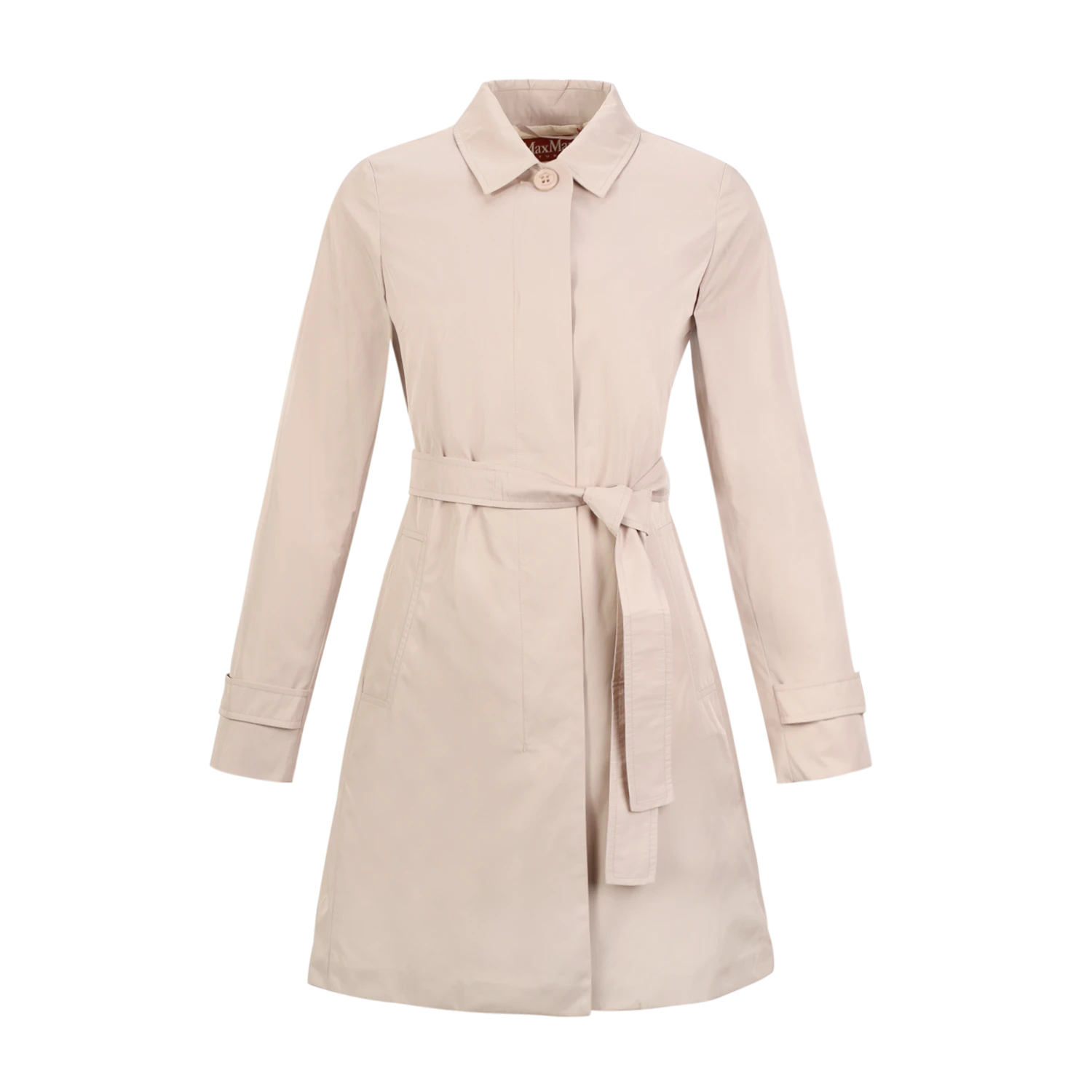 MAX MARA 女士浅灰色系带风衣 60210257-600-009 商品