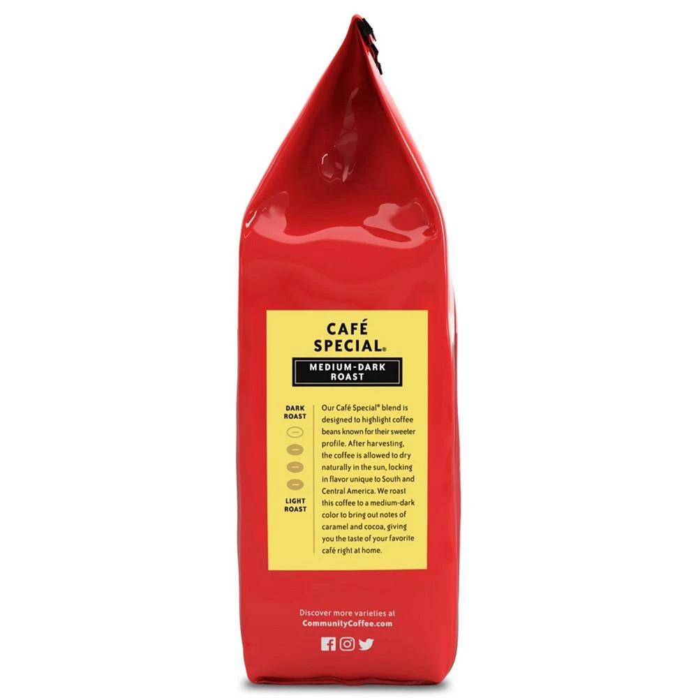 商品Community Coffee|Cafe Special Medium-Dark Roast Premium Ground Coffee, 12 Oz - 6 Pack,价格¥463,第4张图片详细描述