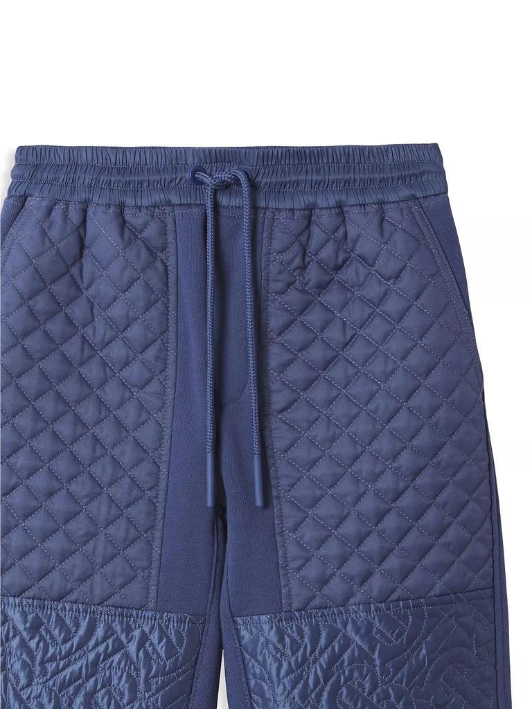 商品Burberry|Little Boy's & Boy's Monogram-Quilted Jogger Pants,价格¥1636,第4张图片详细描述