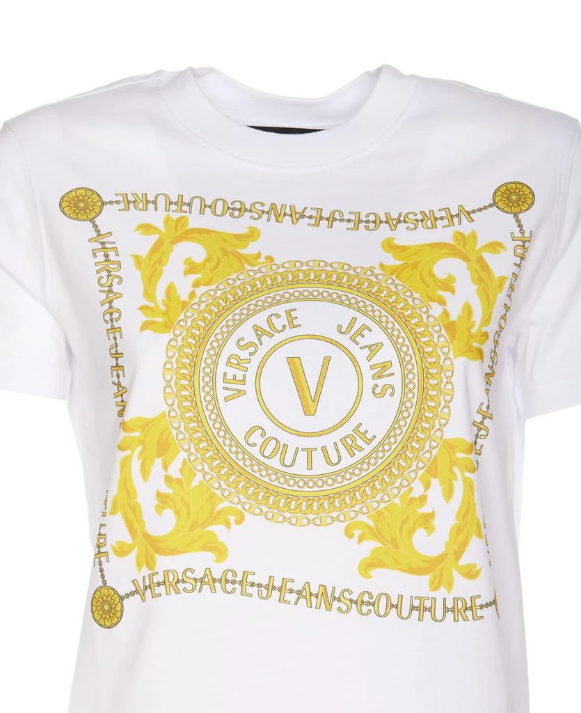 商品Versace|VERSACE JEANS COUTURE T-shirts and Polos,价格¥887,第4张图片详细描述